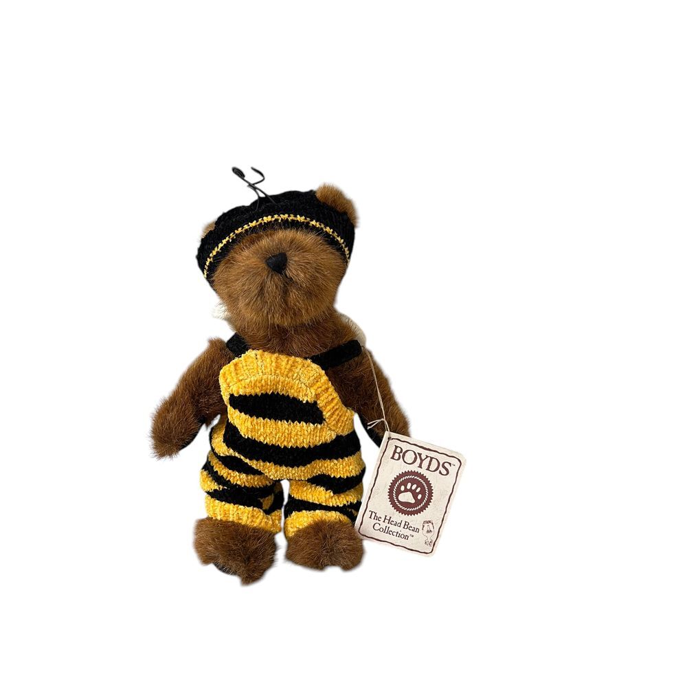 Boyds Bears Bumble B. Bugsley 8.5"‎ Tags Attached Best Dressed Series